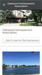 Mobile Screenshot of oakwoodha.org